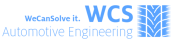 WCS Automotive Engineering Logo – Referenzkunde von ad|quo design für Webdesign.